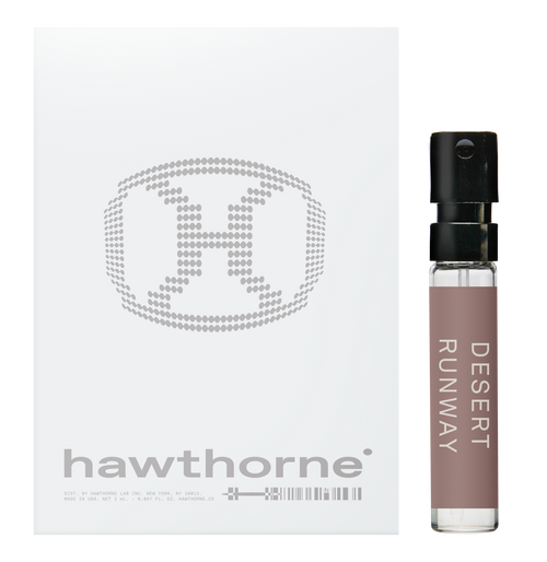 desert runway cologne tester