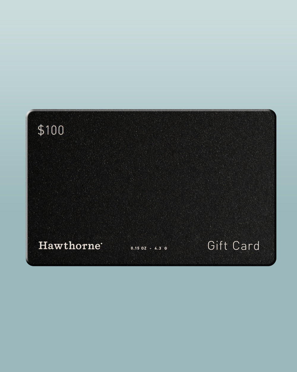 $100 Physical Gift Card