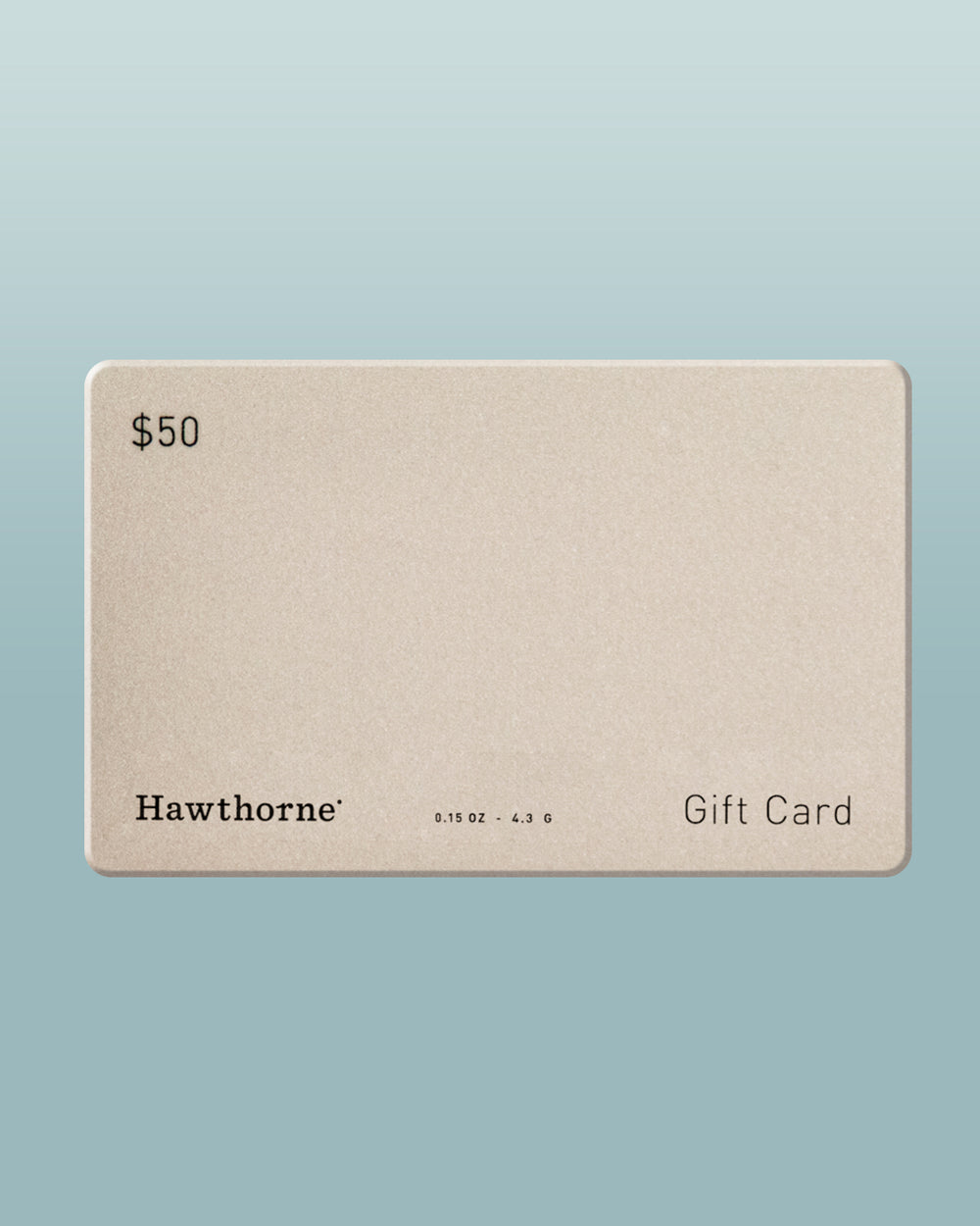 $50 Physical Gift Card