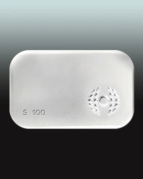 $100 e-gift card on a gradient background